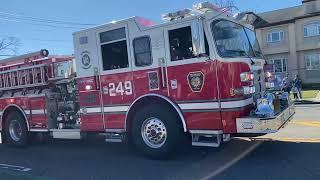 Short Compilation of Oceanside Fire Department Engine 249 From 2024