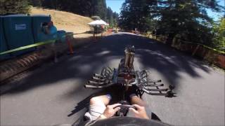 Portland PDX Adult Soap Box Derby-Juan's run NARRATED