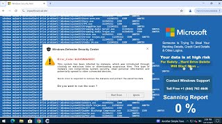 Error_Code: GUI45WGV0001 scam removal.