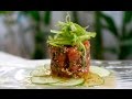 Chef Tammasak Chootong: Tuna Tartare with Isaan Spices