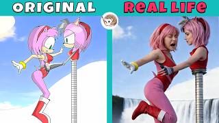 Finishing Move! | Sonic Original vs Real Life | Sonic The Hedgehog 3 Animation