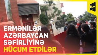 Ermənilər Livanda Azərbaycan səfirliyinə hücum ediblər