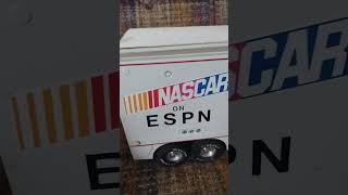 Vintage Broadcast Studio Toy Truck #toys #trucks #nascar #espn #broadcast #oldschool