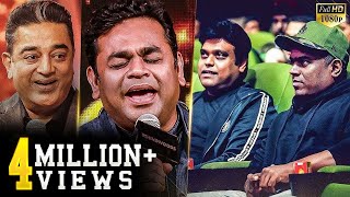 Rahman's Thundering Live Singing - Thalapathy fans scream at the top! - Kamal Haasan's Reaction