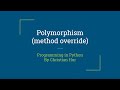 Python:  Polymorphism