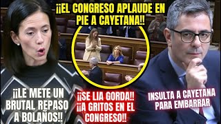 Diputada MASACRA de tal forma a BOLAÑOS ¡¡QUE ÉL INSULTA A CAYETANA PARA ZAFARSE!!😱¡Y LA LÍA PARDA!😱