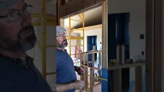 Hanging drywall around doorways