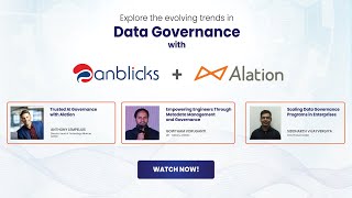 Data Governance Masterclass with Anblicks & Alation