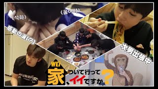 WEiの新居について行っても良いですか？？宿舎大公開(?)-［ウィアイ/日本語字幕］