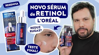 NOVO SÉRUM NOITE LOREAL Revitalift Retinol Puro L'Oréal Paris Rugas Profundas Noturno