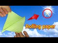 how to make easy flying sping paper (origami)