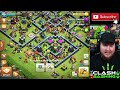 how to use yetis to destroy town hall 14 in clash of clans