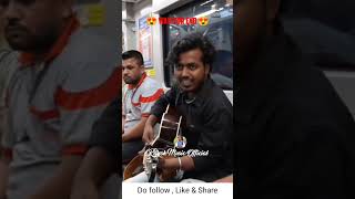 Sun Raha Hai Na  | Wait For End | Randomly Singing In Metro | #shortsfeed #viral #shorts