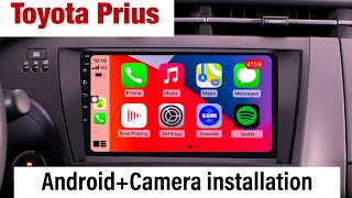 Toyota Prius Android+Rear Camera Installation