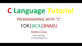 C Language | #5|Topic: printf () function and Escape sequence.