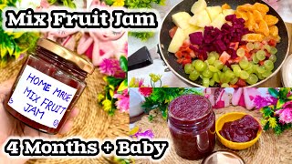 Home Made Mix Fruit jam recipe For 5 to 24 Months Baby | jam Recipe | Healthy Jam for Kids