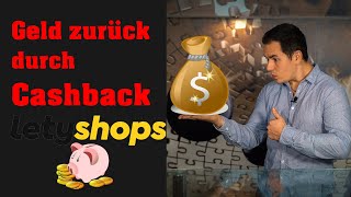 Beim Einkaufen Geld sparen durch CASHBACK bis zu 10% - letyshops