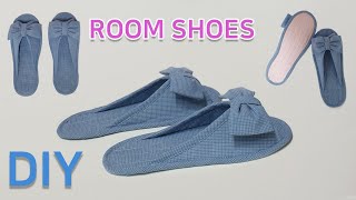 DIY Room Shoes/Make room shoes/Free patterns/여름 룸슈즈 만들기/편하고 시원한 실내화/나만의 실내 슬리퍼만들기/패턴공유