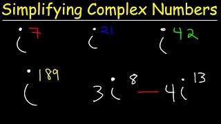 Simplifying Complex Numbers