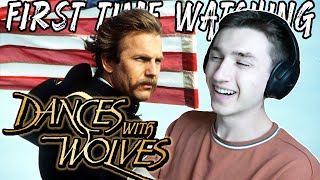 Canadian Watches DANCES WITH WOLVES for the FIRST TIME! Kevin Costner movie REACTION