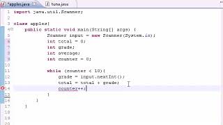 Java Programming Tutorial 20 Simple Averaging Program