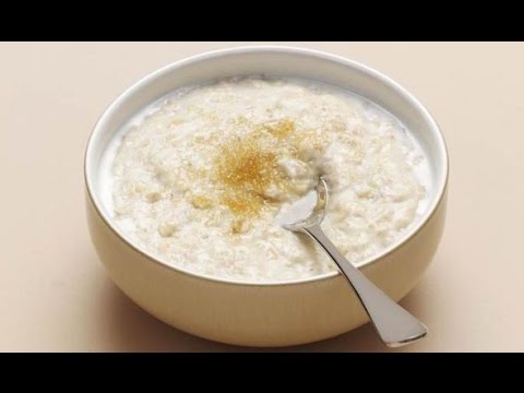 Recipe for oatmeal porridge