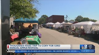 Thousands flock to Cory for annual apple festival