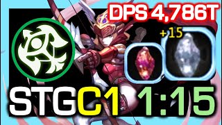 TOP Sniper STG CLB1 1:15 Rotation (BMJ \u0026 +15 DMJ) / DPS 4,786 Trillion / Dragon Nest China