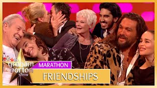 Hugh Jackman & Sir Patrick Stewart Guess The Surprise Guest | Friendships Marathon | Graham Norton