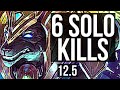 NASUS vs CAMILLE (TOP) | 3.8M mastery, 6 solo kills, Rank 8 Nasus, Legendary | BR Master | 12.5