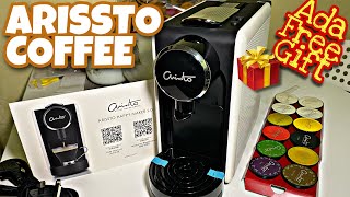 UNBOXING ARISSTO Coffee Machine | dpt FREE GIFT beb!!😍