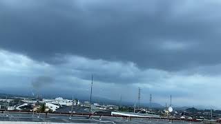 10/5、朝の伯耆富士…今日の予報は曇り/雨22度