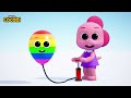 learn colors with popsicles🌈and more color videos for kids hello cocobi