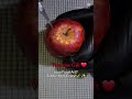 diy valentine’s day fruit carving 🔥 beautiful u0026 romantic food art ❤️😍 apple foodart shorts