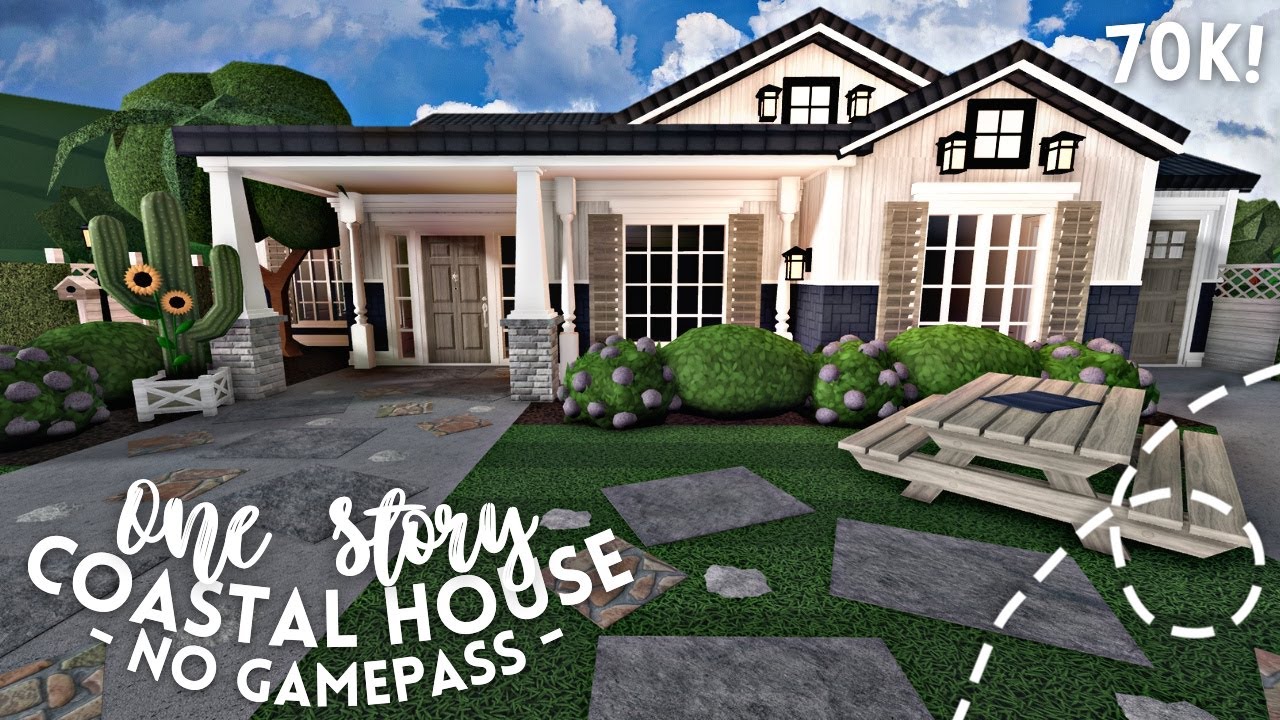 Bloxburg One Story House Renovating The Starter House In