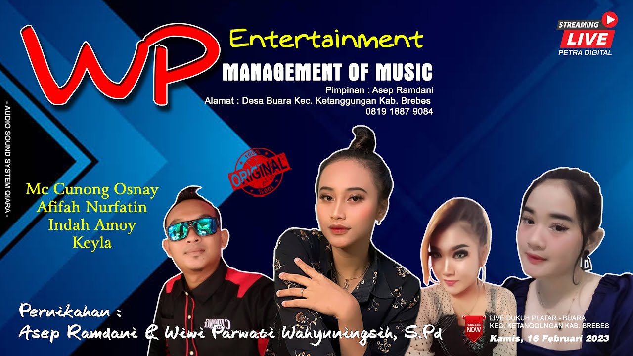 рџ ґ Live Streaming Organ Dangdut Wp Musik Malam Pernikahan Asep