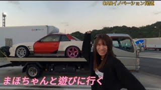 朝の6時から積載車で備北サーキットまでドリフトdrift遊びに行ってきました‼️11／3 高木走　走行会