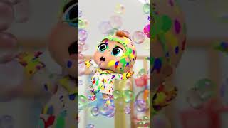 Bubbles Song | #shorts #littleangelnurseryrhymes #nurseryrhymes #kidssongs #learningsongs