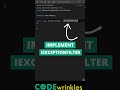 ASP.NET Core global exception handling via filter