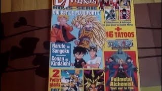 D.MANGAS MAGAZINE HS N°63 ARTBOOK NARUTO DBZ ONE PIECE.