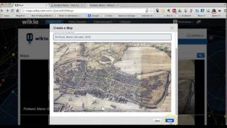 How to create a custom map on Wikia Maps