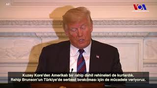 Trump’ın Akşam Yemeği Gündeminde Yine Brunson Vardı