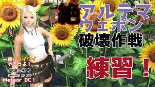 FF14  絶アルテマウェポン破壊作戦　アルテマフェーズ練習「一緒にワイワイやろうよ」 ラムウ鯖 メテオDC  2022/8/2