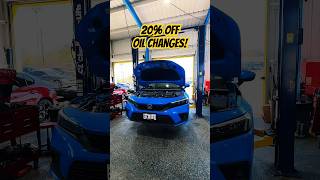 2023 Civic ST Oil Change!