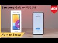 Samsung Galaxy M52 5G  - How To Setup