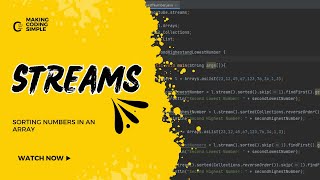 Java Streams - 08 | Sort List in Java