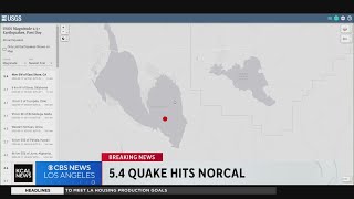 5.4 earthquake hits Lake Almanor, north of Sacramento