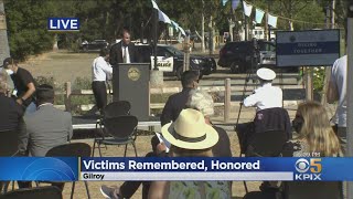 Solemn Memorial Remembers Victims Gilroy Garlic Festival Shooting Rampage