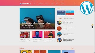 Digiqole News Magazine Website ★ WordPress Themes \u0026 Templates ★