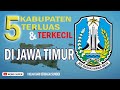 Kamu Harus Tahu..! 5 Kabupaten Terluas & Terkecil di JAWA TIMUR